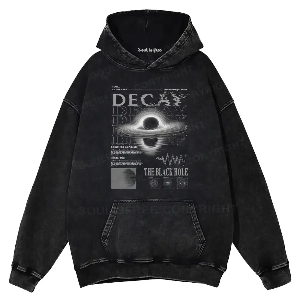 Designed Decay - Into The Unknown Washed Hoodie