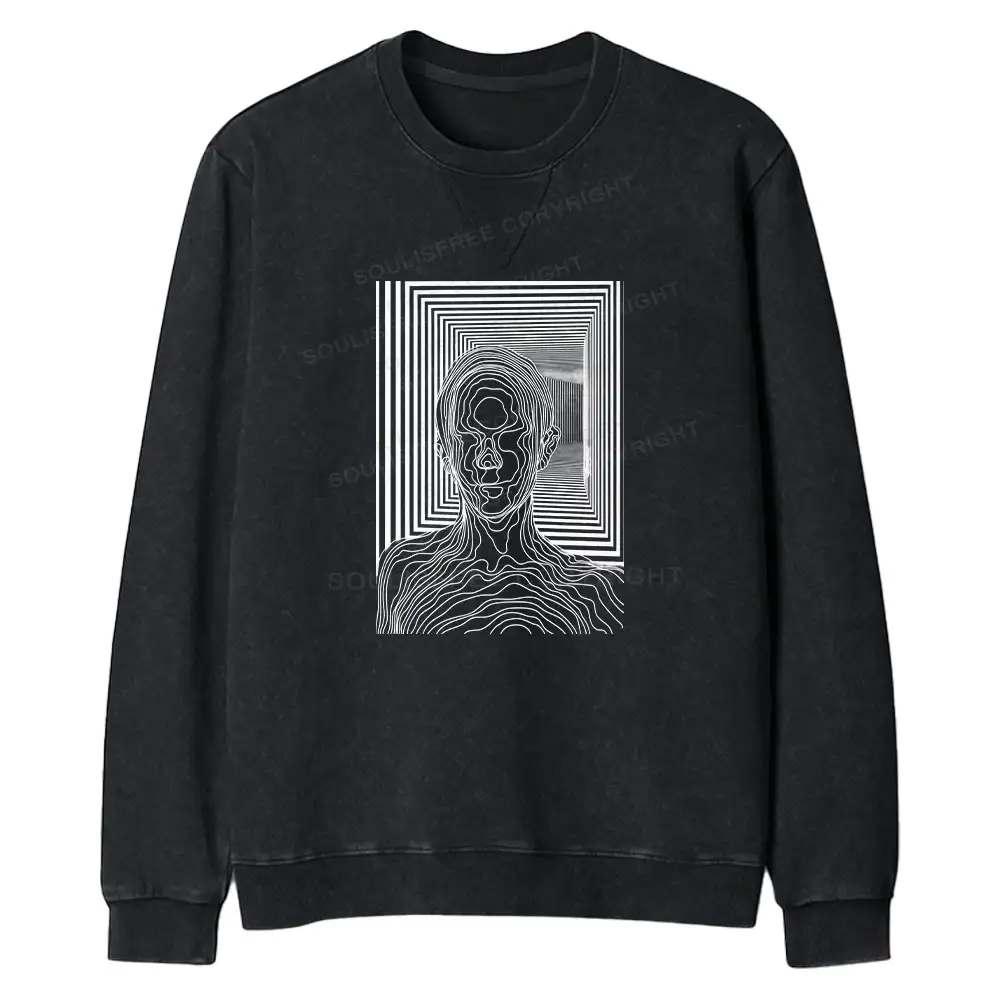 Utopia Journey Regular Fit Washed Sweatshirt