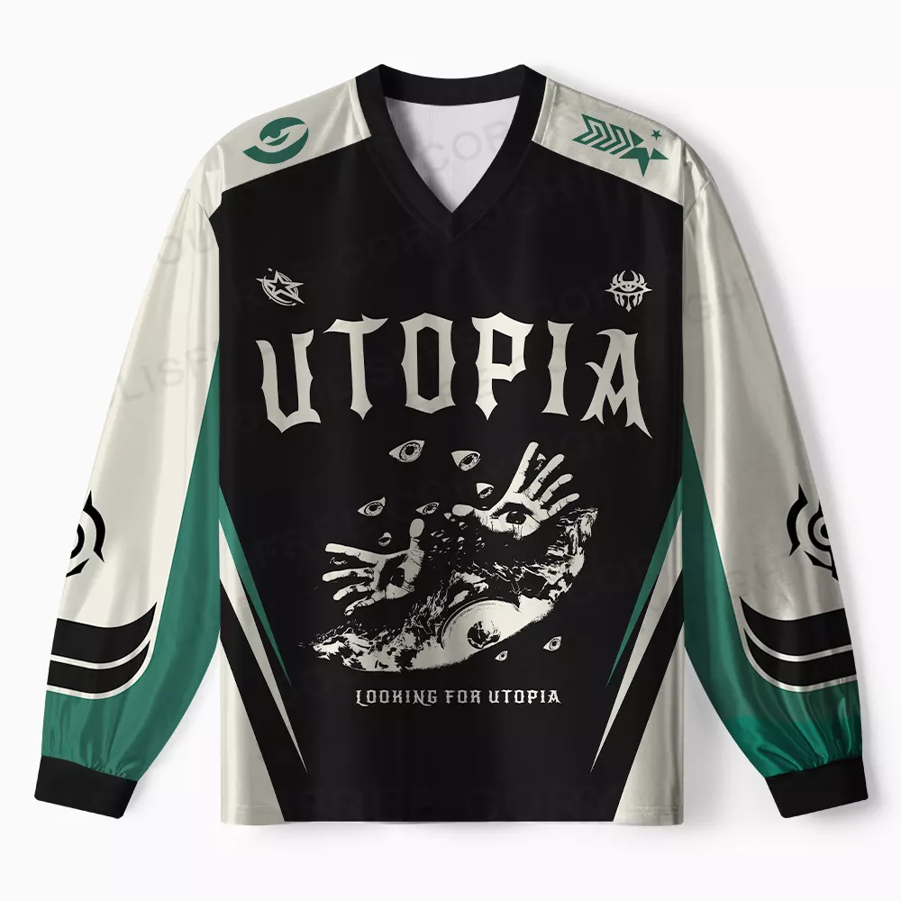 Personalized Utopia Long Sleeve Jersey