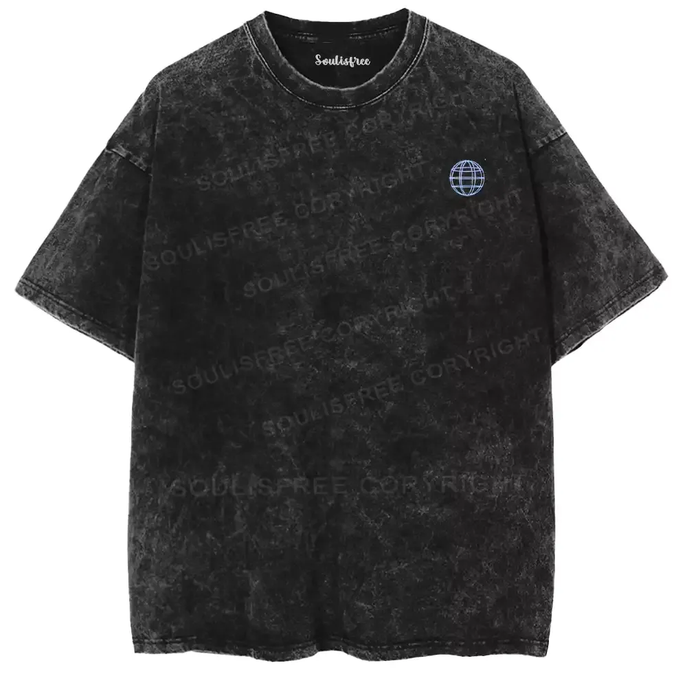 Augmented Reality Washed T-shirt
