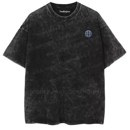 Augmented Reality Washed T-shirt
