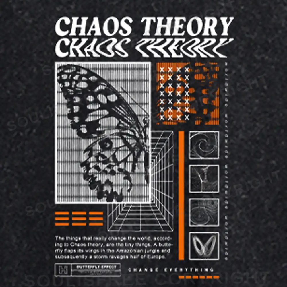 Chaos Theory Washed Crop T-shirt