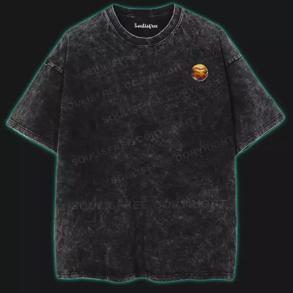 Staring into Infinity Washed Space T-shirt