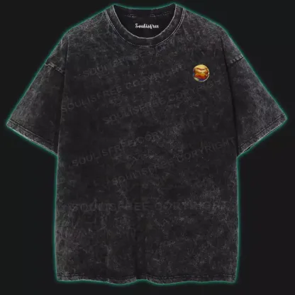 Staring into Infinity Washed Space T-shirt