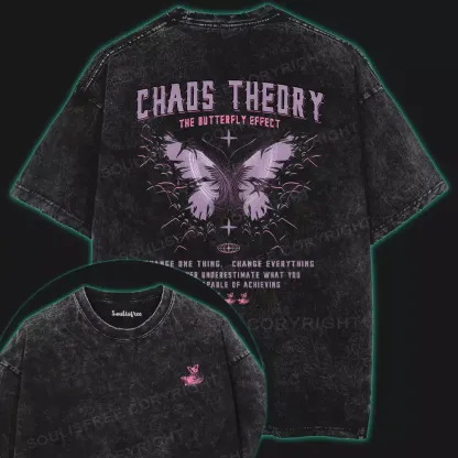 Waves of Chaos Washed T-shirt