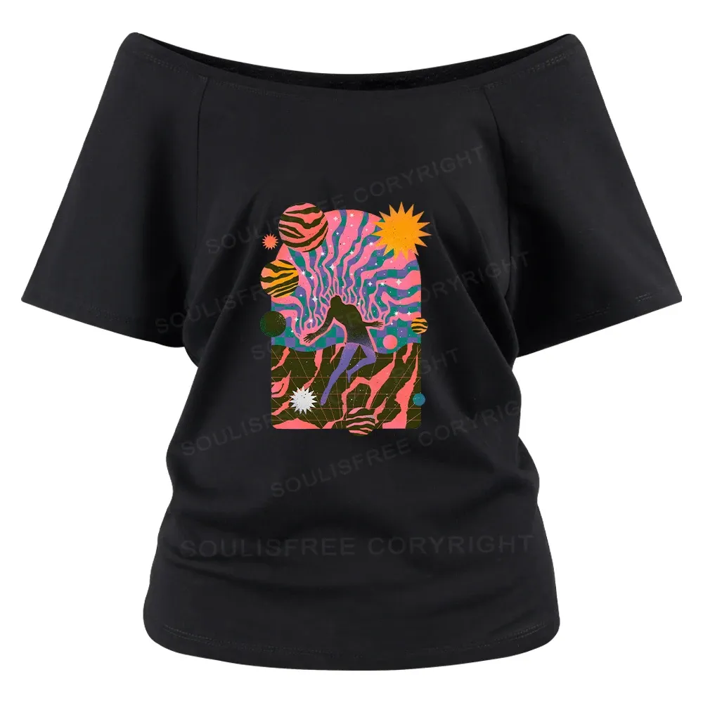 Dystopia Shoulder Top 