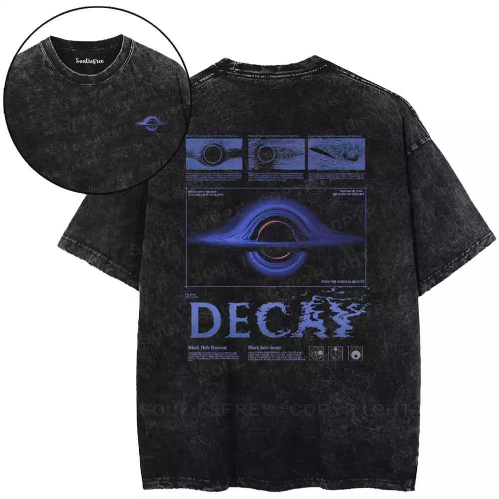 In the Shadow of Infinity  Washed Space T-shirt