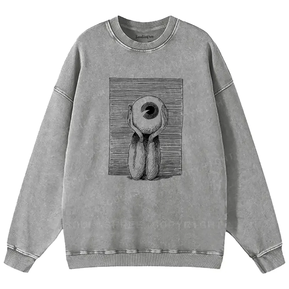 The Eye of the Beholder Washed Sweatshirts