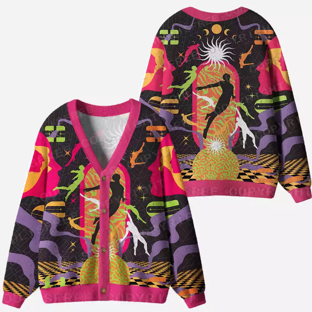 Beyond the Mind Ugly Cardigan Sweaters