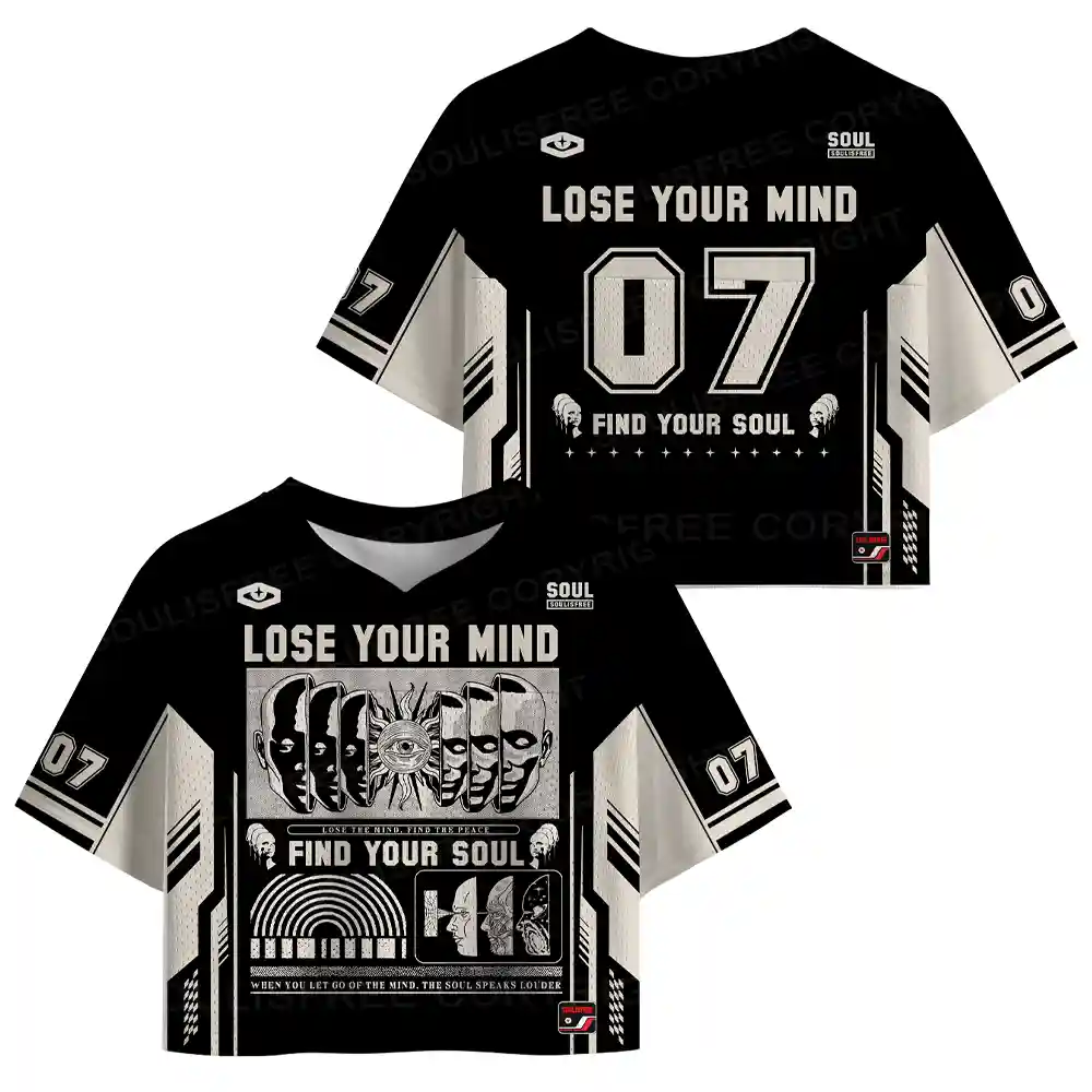 Lose Mind, Find Soul Cropped Jersey