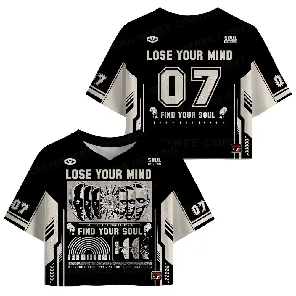 Lose Mind, Find Soul Cropped Jersey