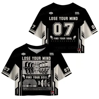 Lose Mind, Find Soul Cropped Jersey