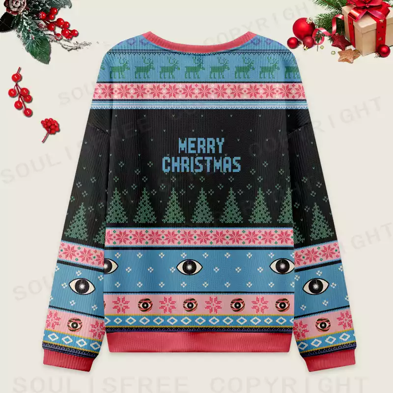 Healing Journey Ugly Christmas Knit Sweatshirt