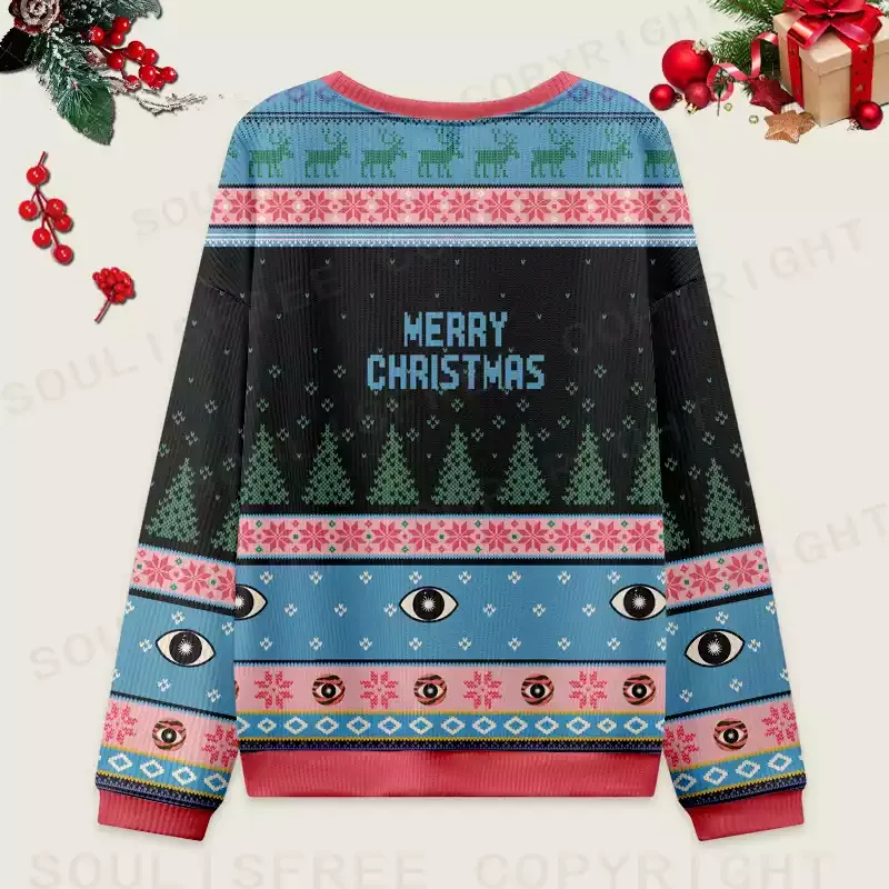 Healing Journey Ugly Christmas Knit Sweatshirt