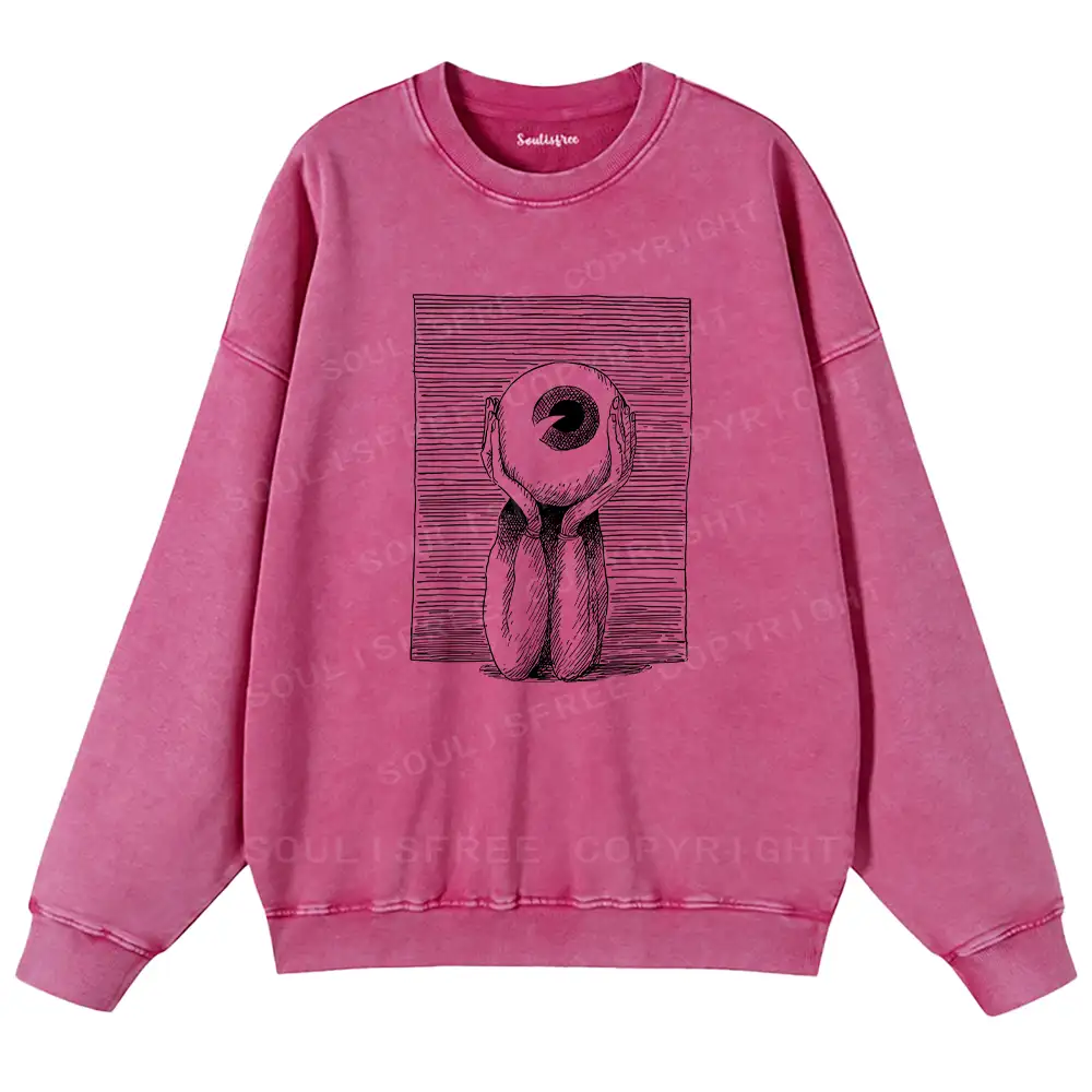 The Eye of the Beholder Washed Sweatshirts