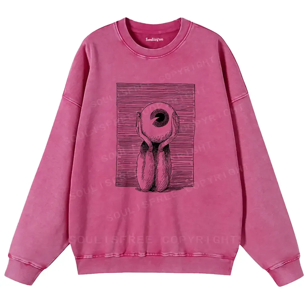 The Eye of the Beholder Washed Sweatshirts