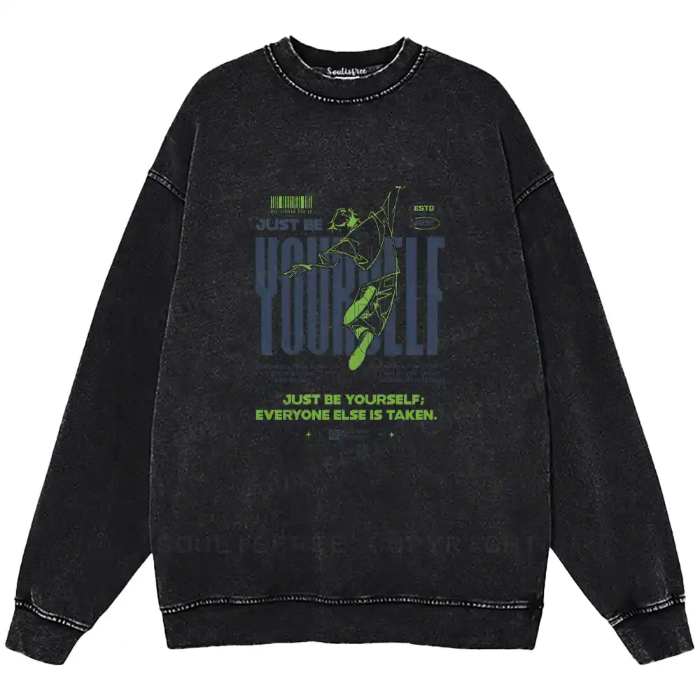 Authentic Energy Washed Sweatshirts