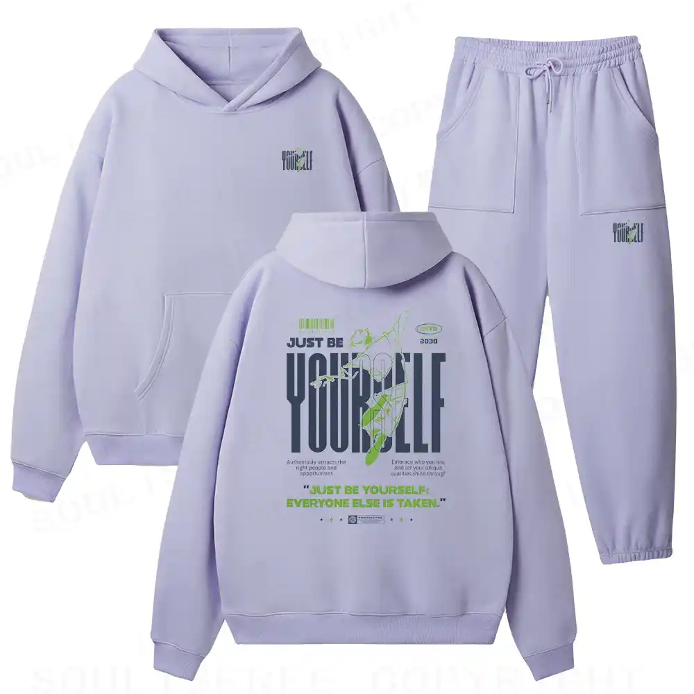 Authentic Energy Fleece Hoodie Set