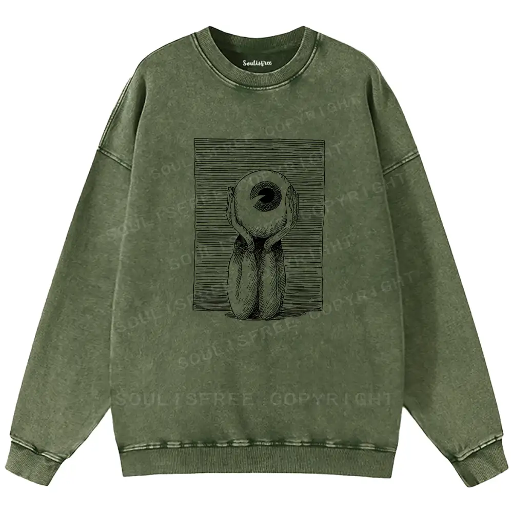The Eye of the Beholder Washed Sweatshirts