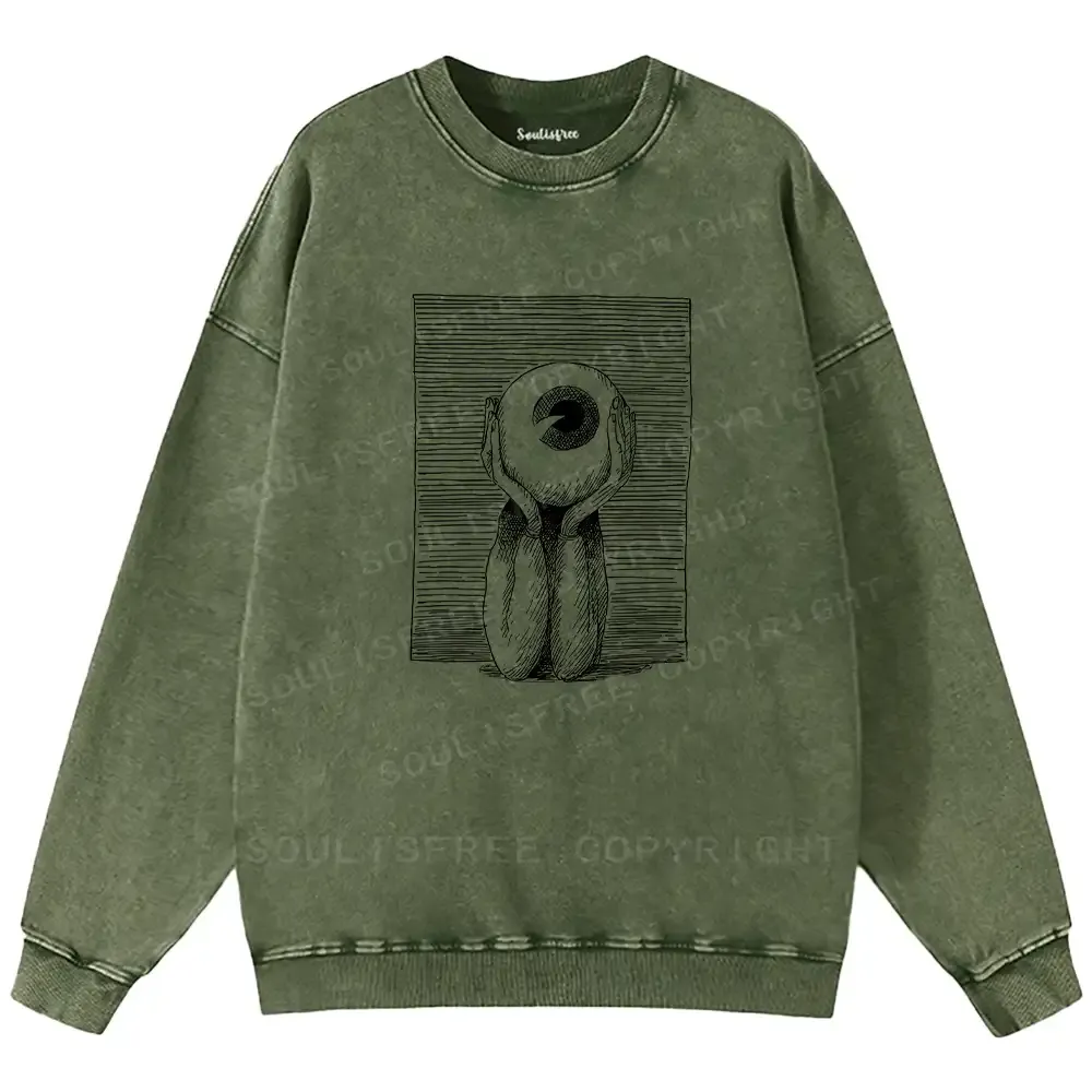 The Eye of the Beholder Washed Sweatshirts