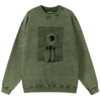 The Eye of the Beholder Washed Sweatshirts