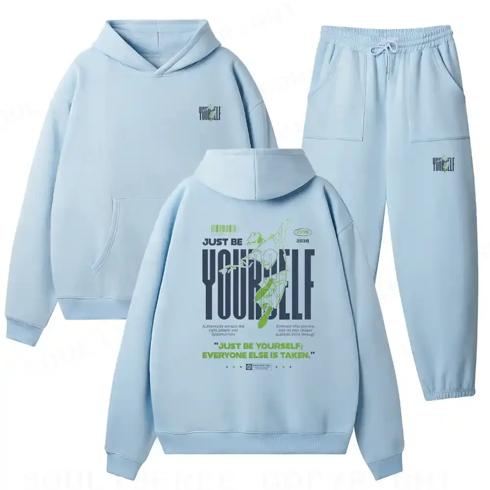 Authentic Energy Fleece Hoodie Set