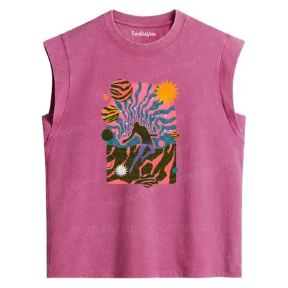 Dystopia Washed Tank Tops