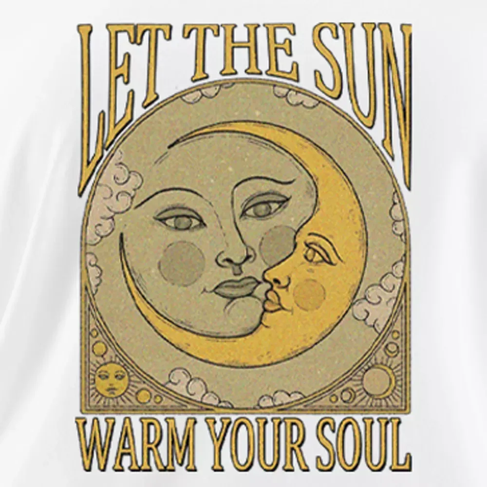 LET THE SUN, WARM YOUR SOUL Off Shoulder Top