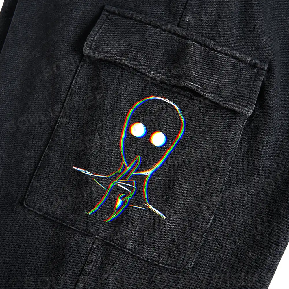 Reminder Of Strangers Washed Cargo pants
