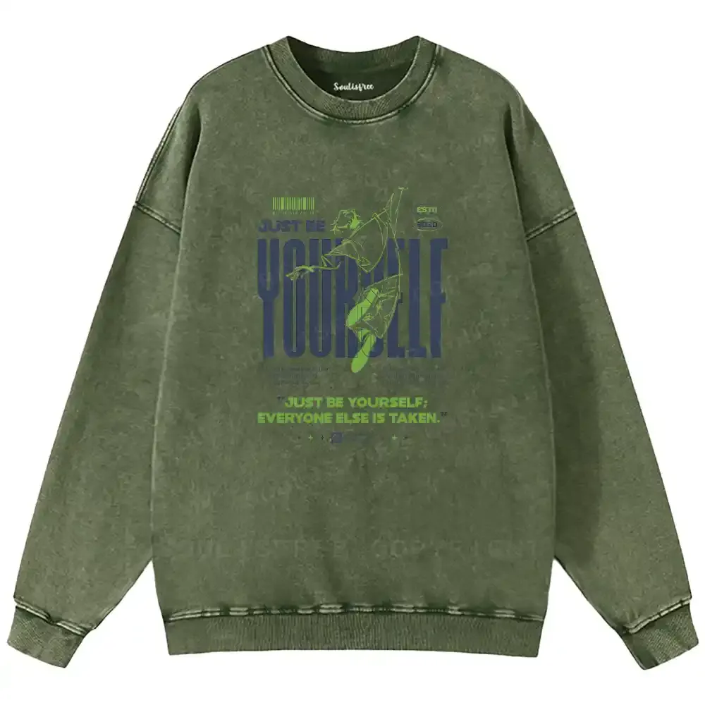 Authentic Energy Washed Sweatshirts