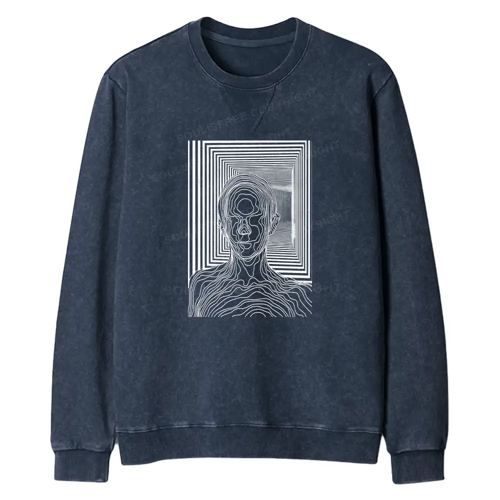 Utopia Journey Regular Fit Washed Sweatshirt
