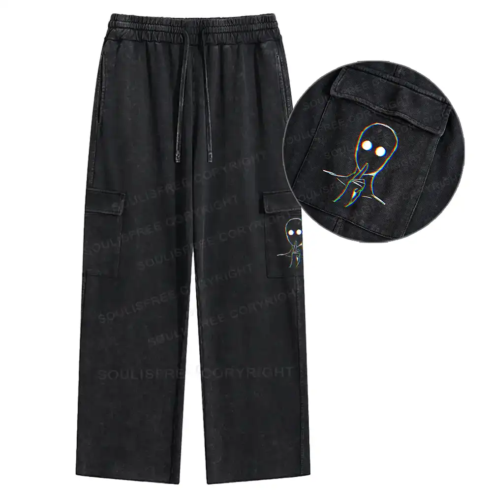 Reminder Of Strangers Washed Cargo pants