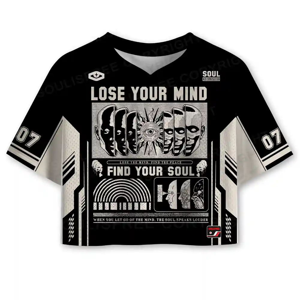 Lose Mind, Find Soul Cropped Jersey