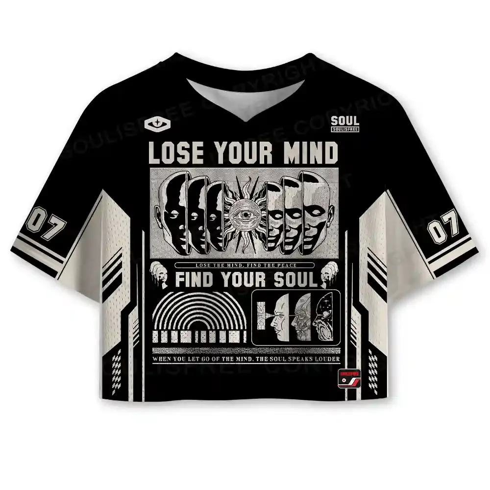 Lose Mind, Find Soul Cropped Jersey