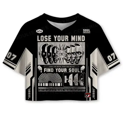 Lose Mind, Find Soul Cropped Jersey