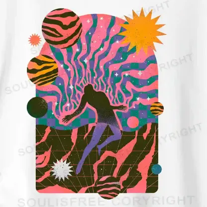 Dystopia Asymmetrical Top With Side Drawstring