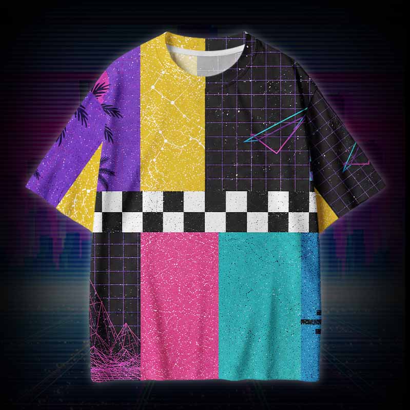Soulisfree VAPOR GRID Cotton Tee