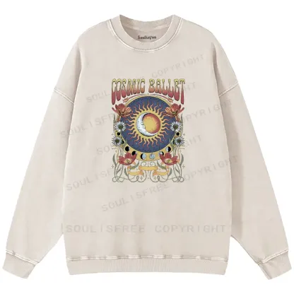 Psychedelic Ballet Washed Sweatshirts