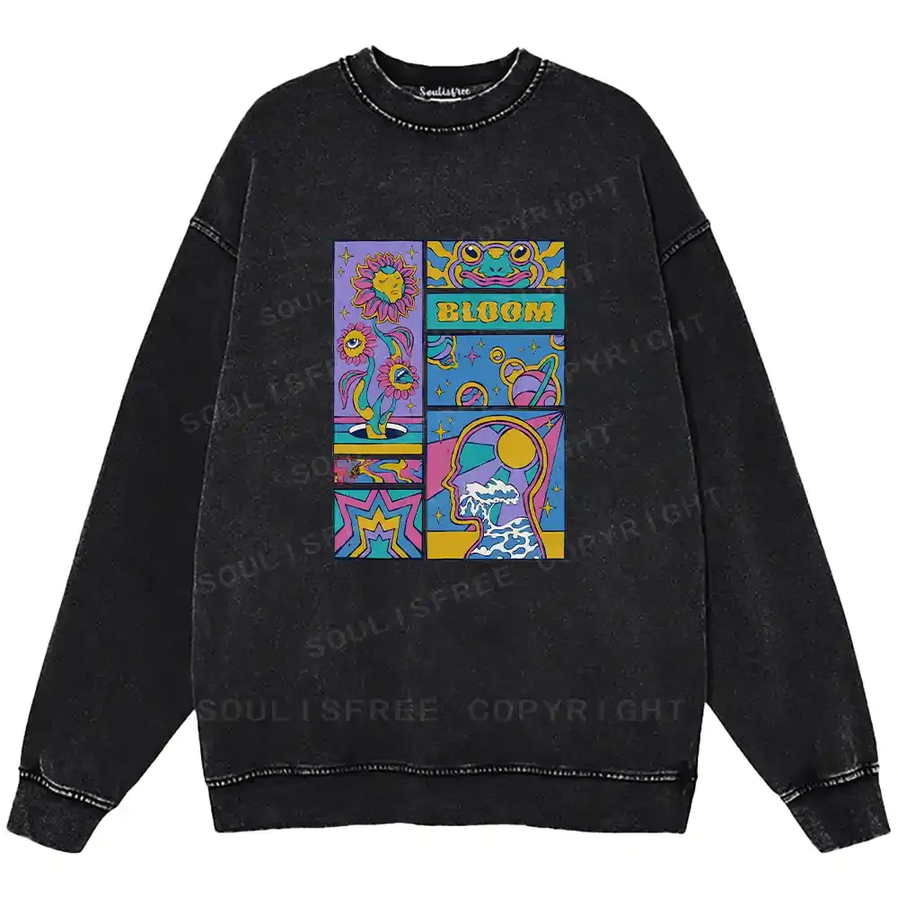 Bloom Washed Sweatshirts