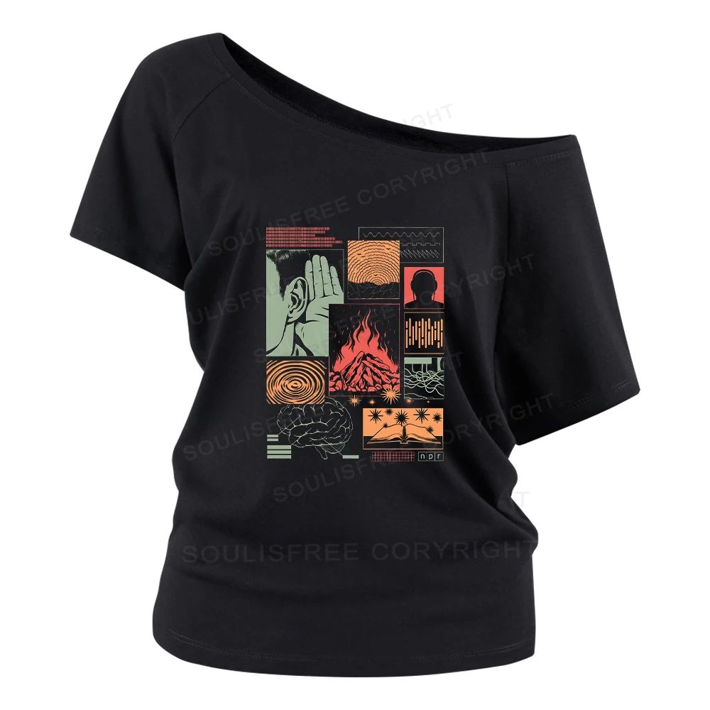 Listen Off Shoulder Top