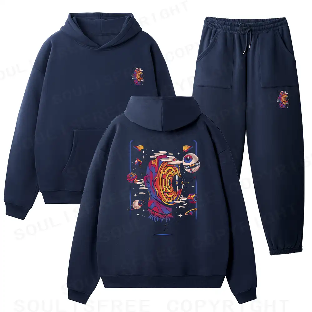The World Of Music Fleece Hoodie Set