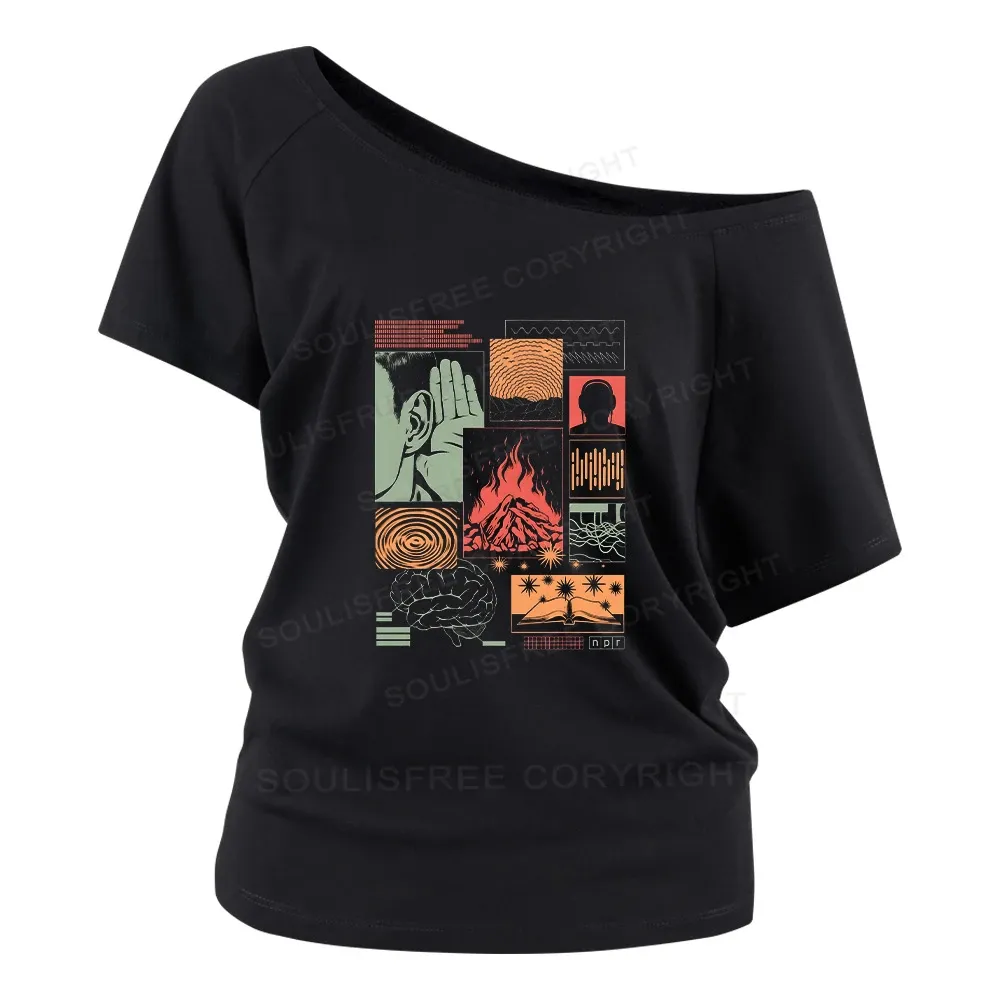 Listen Off Shoulder Top