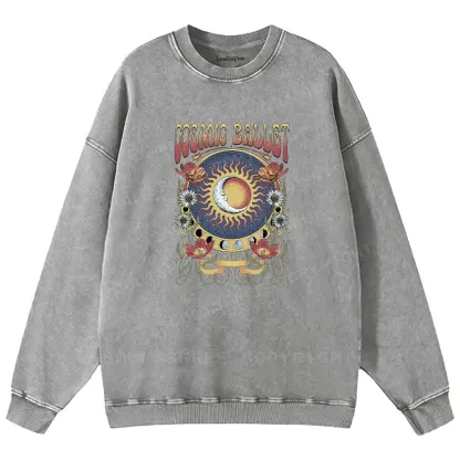 Psychedelic Ballet Washed Sweatshirts