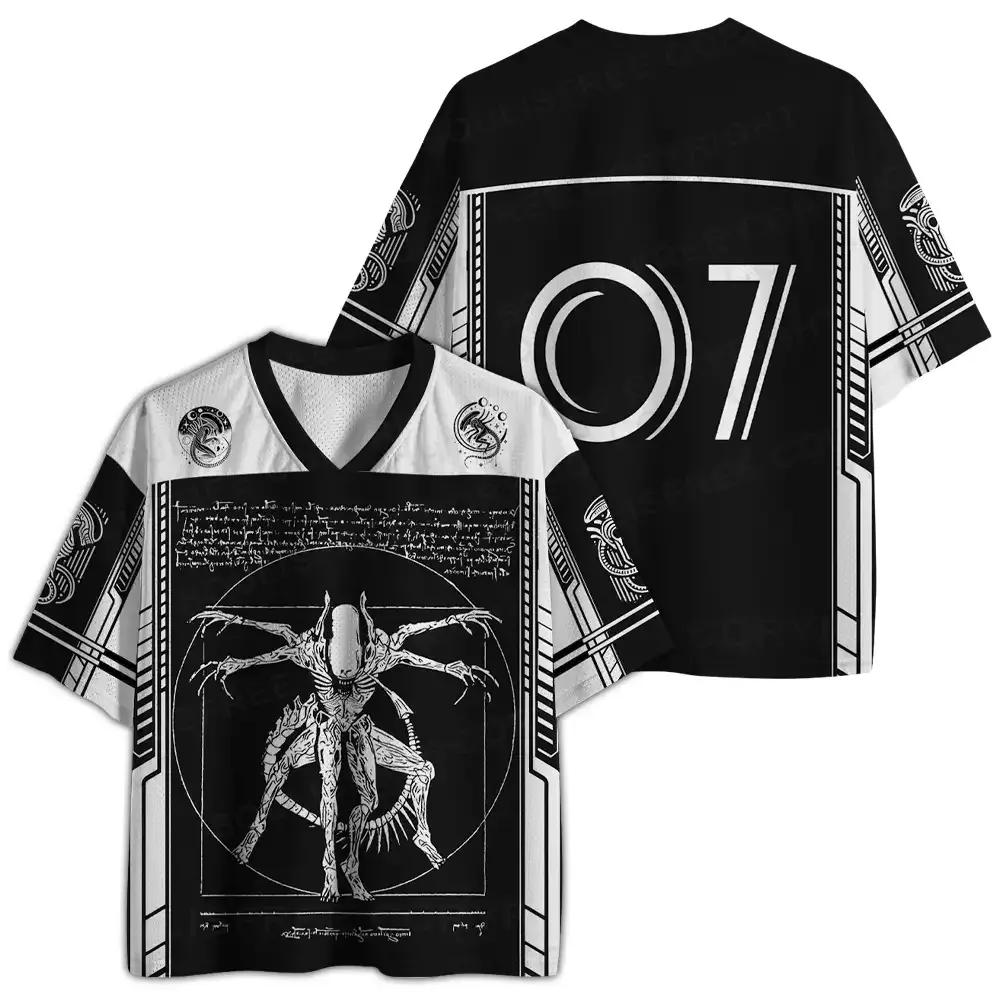 Xenomorph Vitruvian Grimoire Mesh Jersey