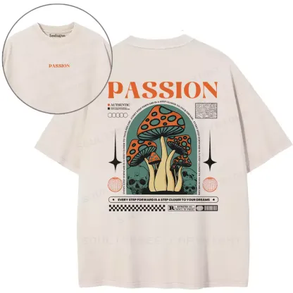Passion Dream Mushroom Washed T-shirt