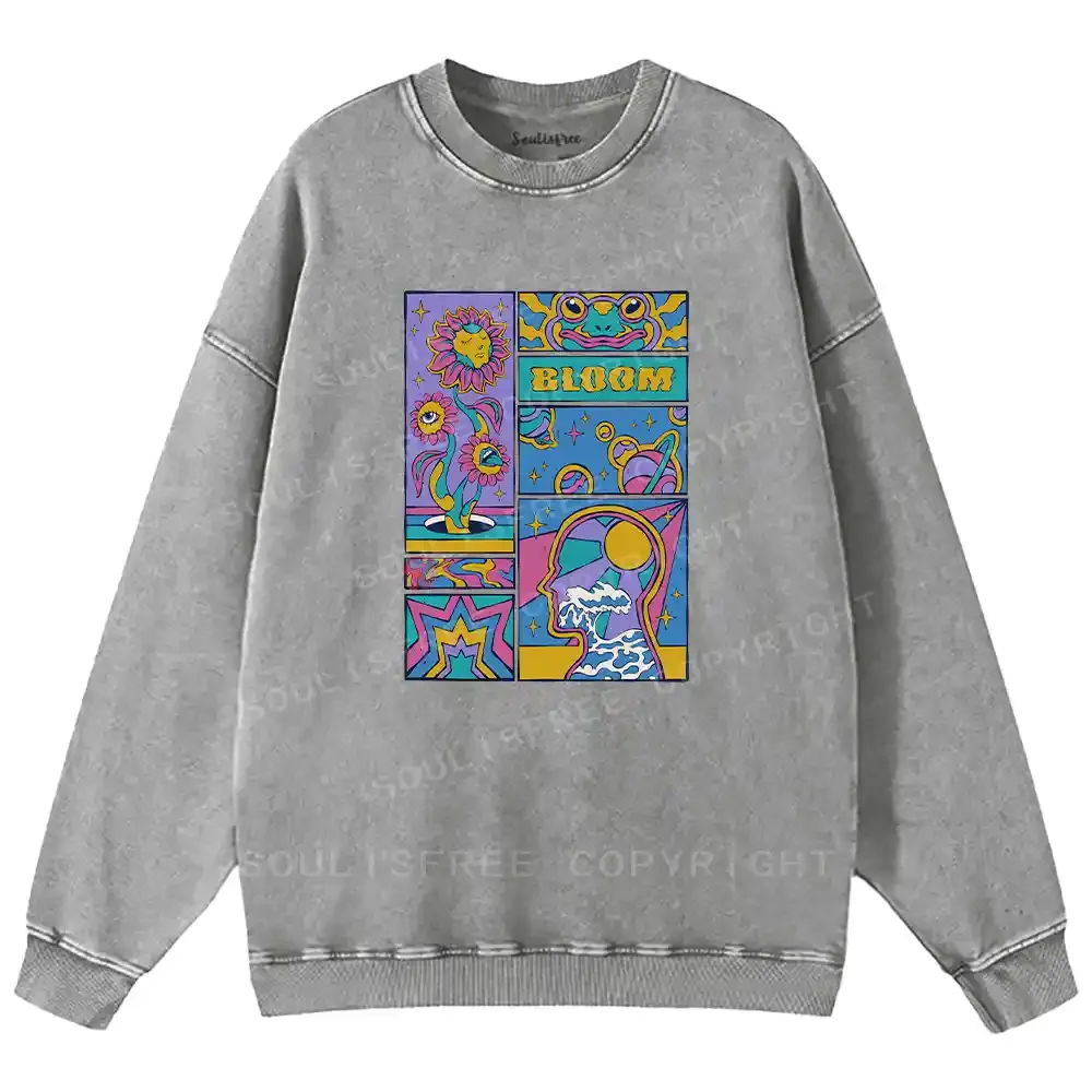 Bloom Washed Sweatshirts