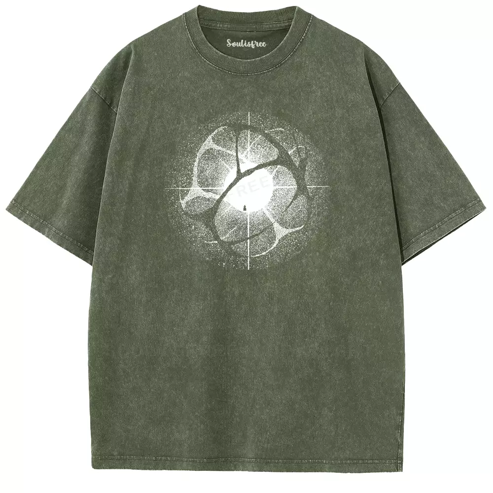 Soulisfree Singularity of the Soul Washed Tee