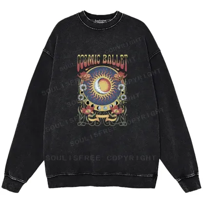 Psychedelic Ballet Washed Sweatshirts