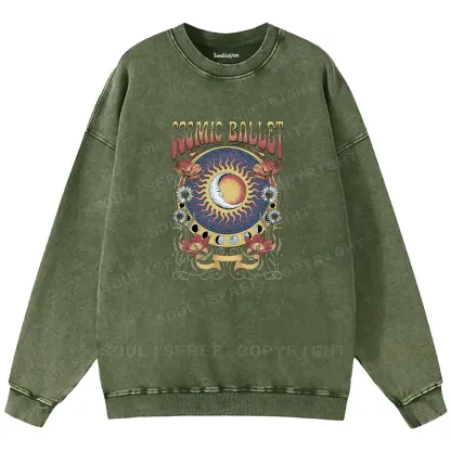 Psychedelic Ballet Washed Sweatshirts