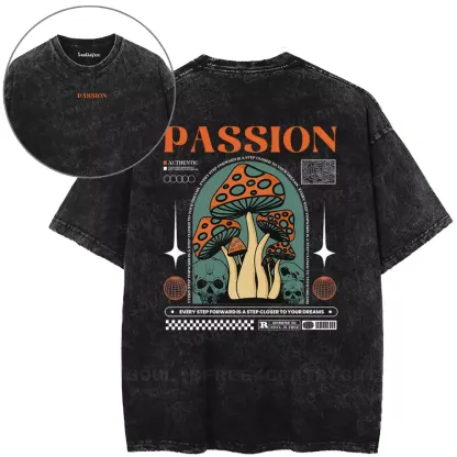 Passion Dream Mushroom Washed T-shirt